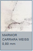 Folienfarbe "MARMOR CARRARA WEISS"